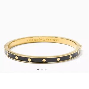 Kate Spade Black and Gold Bangle Bracelet